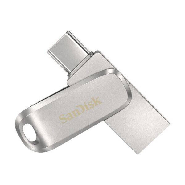 Chiavetta USB SanDisk Ultra Dual Luxe 128 GB Unità USB Type-C 150MB/s USB  3.1 Gen 1 - Argento