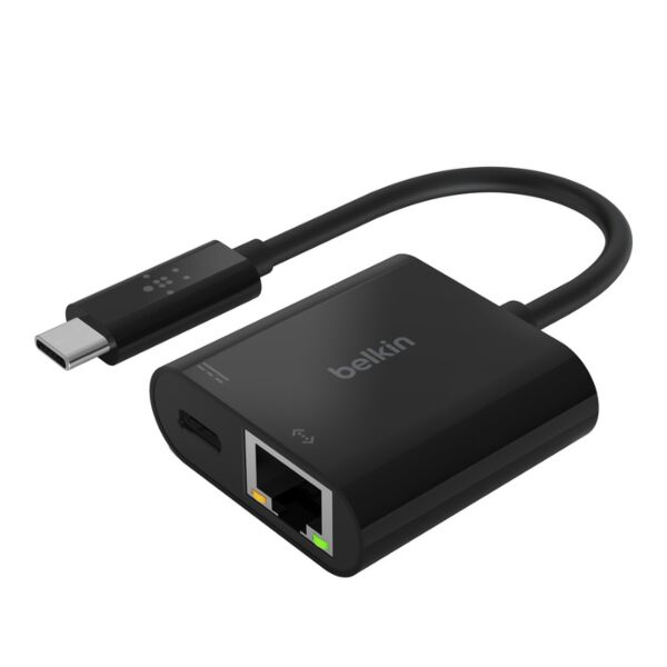 Adattatore da Usb-C ad Ethernet Con Ricarica - Power Delivery 60W