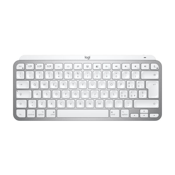 Tastiera Wireless MX Keys Mini Logitech - Grigio chiaro