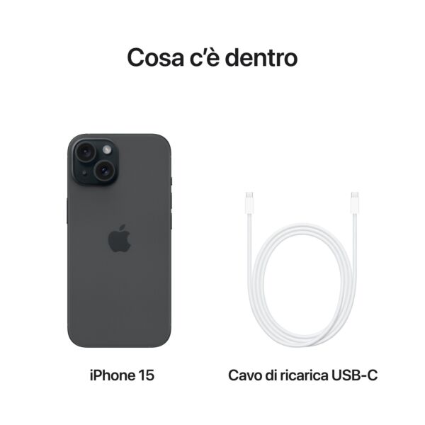 iPhone 15 - 128GB - Nero