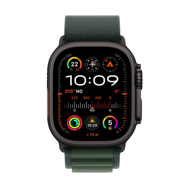 Apple Watch Ultra GPS Cellular Cassa 49mm in Titanio Nero