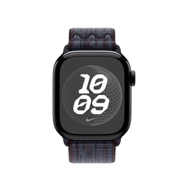 Cinturino 40mm Nike Sport Loop - Nero/Blu