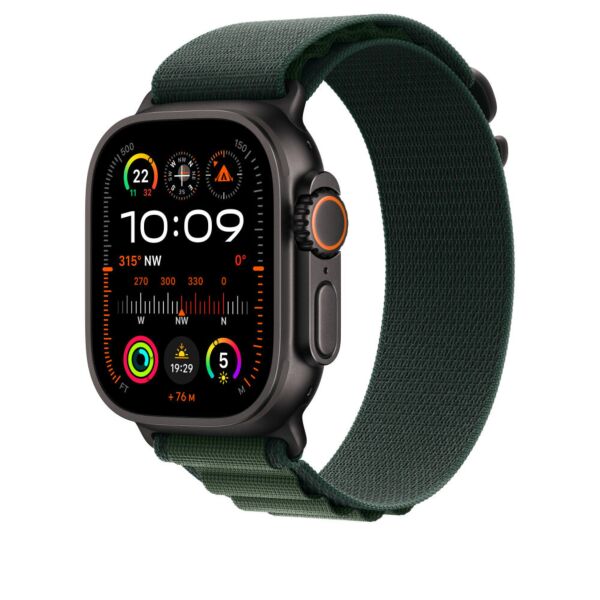 Cinturino 49mm Alpine Loop Verde Medium