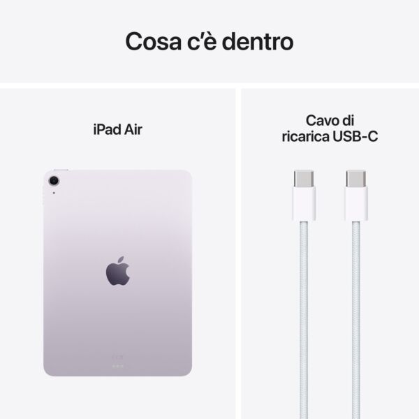 iPad Air 11'' Wi-Fi 256GB Viola con Chip Apple M3