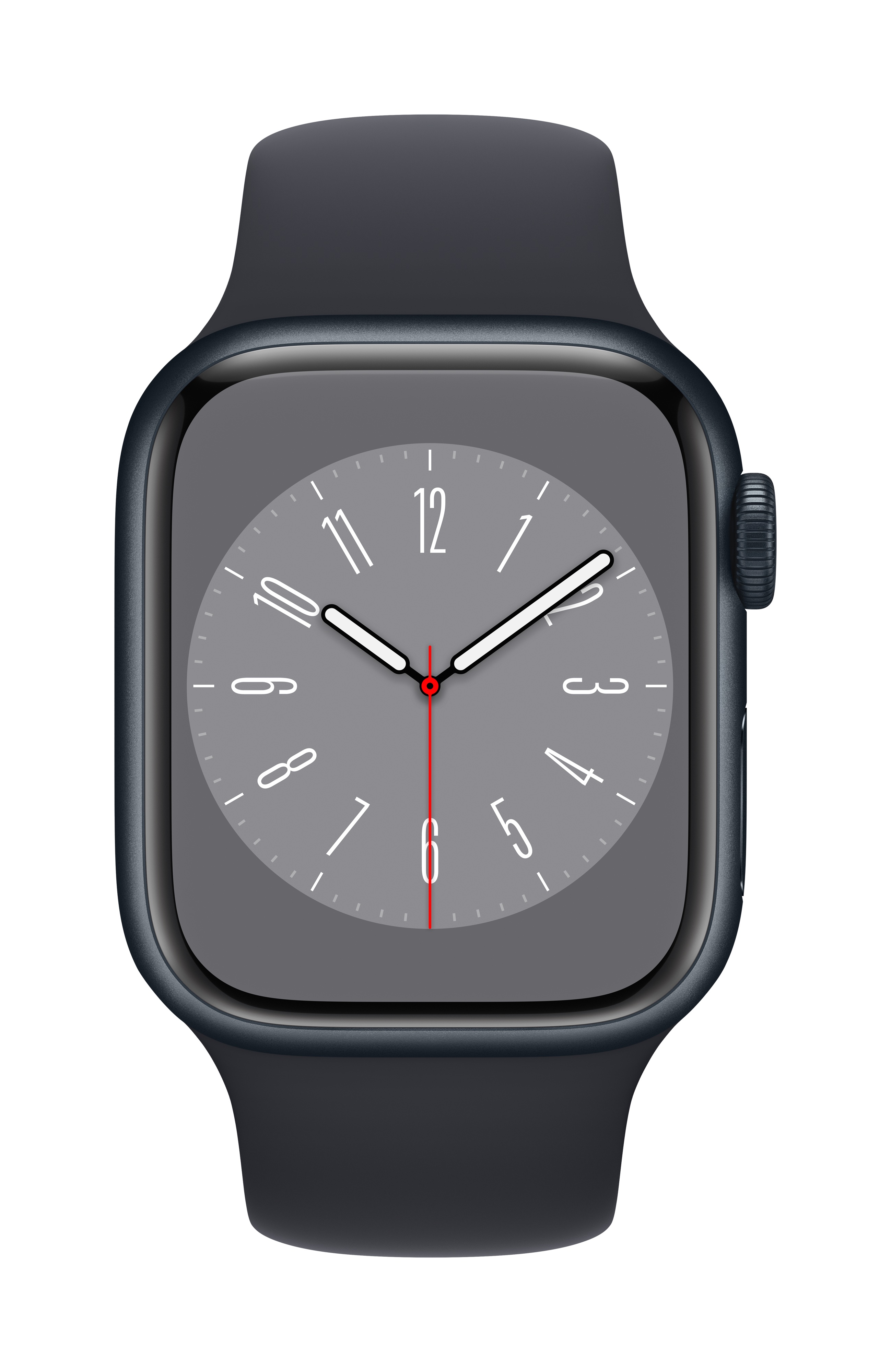 Apple_Watch_Series_8_GPS_41mm_Midnight_Aluminum_Midnight_Sport_Band_Pure_Front_Screen__USEN